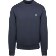Sweater Fred Perry Sweater Logo Navy
