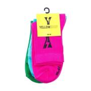 High socks Yellow PACK DE 3 THUNDER SOCKS