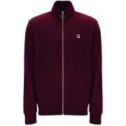 Trainingsjack Fila Nero Velour Track Top Jacket Fig