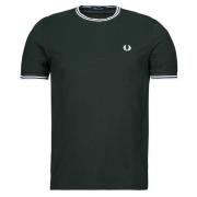 T-shirt Korte Mouw Fred Perry TWIN TIPPED T-SHIRT