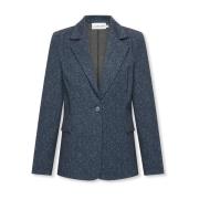 Blazer Helena Hart 7645TWE Blazer Ziggy Lano Tweed Marine