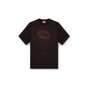 T-shirt Korte Mouw Diesel A17402 0NJBM-9XXA BLACK