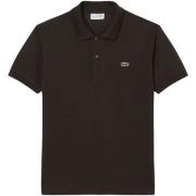Polo Shirt Korte Mouw Lacoste Classic Fit Polo Shirt Brown