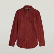 Overhemd Lange Mouw G-Star Raw D25223-D454 DAKOTA-B782 DRI RED