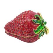 Manden en dozen Signes Grimalt Aardbeiendoos