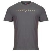 T-shirt Korte Mouw Tommy Jeans TJM REG LINEAR LOGO TEE EXT