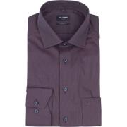 Overhemd Lange Mouw Olymp Luxor Overhemd Paars