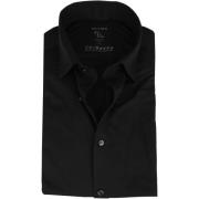 Overhemd Lange Mouw Olymp No'6 Overhemd 24/Seven Zwart