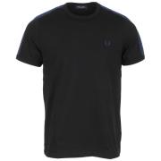 T-shirt Korte Mouw Fred Perry Mesh Taped Ringer