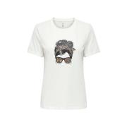 T-shirt Korte Mouw Only -