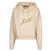 Sweater Guess ICONIC HOOD SWEATSHIRT