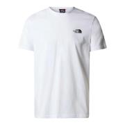 T-shirt Korte Mouw The North Face T-shirt Collage blanc