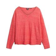 Trui Superdry Pull à col en V oversize