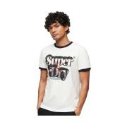 T-shirt Korte Mouw Superdry T-shirt Photographic Logo