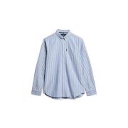 Overhemd Lange Mouw Superdry Chemise manches longues Essentials Oxford...