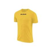 T-shirt Korte Mouw Givova T-shirt manches courtes unisexe jaune
