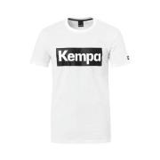 T-shirt Korte Mouw Kempa T-shirt Promo blanc