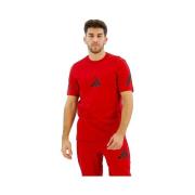 T-shirt Korte Mouw adidas T-shirt Z.N.E. Rouge