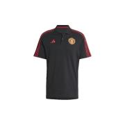 Polo Shirt Korte Mouw adidas Polo Manchester United DNA noir