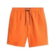 Korte Broek Superdry Short de bain Premium Emb 17´´ orange