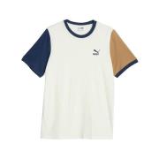 T-shirt Korte Mouw Puma T-shirt Classics Block Blanc