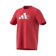 T-shirt Korte Mouw adidas T-shirt Logo Heat Graphic manches courtes