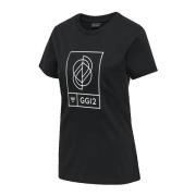 T-shirt Korte Mouw hummel T-shirt à manches courtes en coton biologiqu...