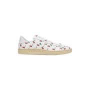 Lage Sneakers Valentino Baskets Royco en cuir blanc