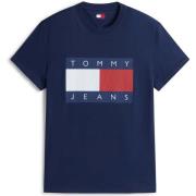 T-shirt Korte Mouw Tommy Jeans Tjm Reg Big Flag Ss