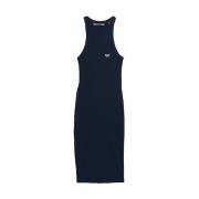 Jurk Superdry Rib Bodycon