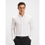 Overhemd Lange Mouw BOSS Hank Overhemd Wit