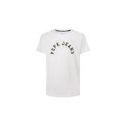 T-shirt Korte Mouw Pepe jeans WESTEND TEE FUTURE ECRU