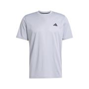 T-shirt Korte Mouw adidas JX2725000HALSILBLAC