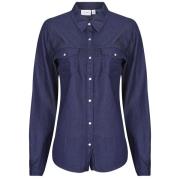 Overhemd Vila VIBISTA DENIM