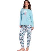 Setjes Admas Pyjama broek top lange mouwen Stitch And Angel Disney