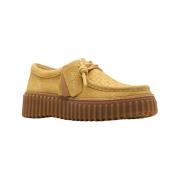 Lage Sneakers Clarks Chaussures Derby Torhill Bee Jaune