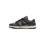 Lage Sneakers Nike Dunk Low Harris Tweed White Black Multi