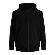 Sweater Jack &amp; Jones 12182493 BASIC SWEAT ZIP-BLACK
