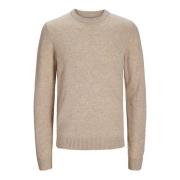 Trui Jack &amp; Jones 12216799 CLAMBSWOOL-OATMEL