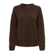 Trui Only 15358597 HAZEL-CHOCOLATE MARLTINI