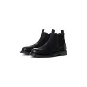Enkellaarzen Jack &amp; Jones 12140924 LEYTON-PIRATE BLACK