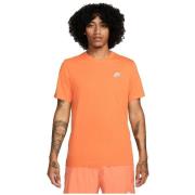 T-shirt Korte Mouw Nike T-shirt Sportswear Club orange