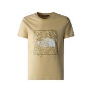T-shirt Korte Mouw The North Face T-shirt The North Face Beige