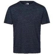 T-shirt Korte Mouw Regatta T-shirt Fingal Edition Noir