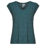 T-shirt Korte Mouw Pieces PCBILLO TEE LUREX STRIPES