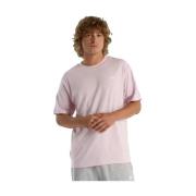 T-shirt Korte Mouw New Balance T-shirt New Balance Small Logo Rose