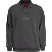Polo Shirt Lange Mouw BOSS Sweatshirt met Delwy-kraag