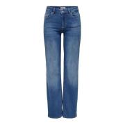 Straight Jeans Only 15330787 BLUSH-REA12187 DENIM MEDIUM