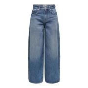 Flared/Bootcut Only 15352198 TAYLOR HW BARREL-TAI466 DENIM MEDIUM