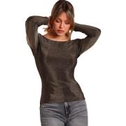 Blouse Admas Top met lange mouwen en laag uitgesneden rug Brillos